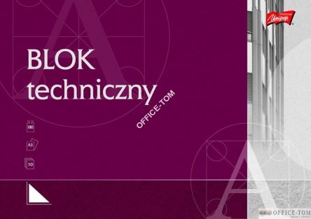 Blok techniczny A3, 10k.