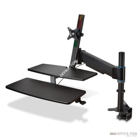 Stanowisko do pracy na siedząco lub stojąco z systemem KENSINGTONE SmartFit® K55792WW