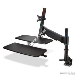 Stanowisko do pracy na siedząco lub stojąco z systemem KENSINGTONE SmartFit® K55792WW