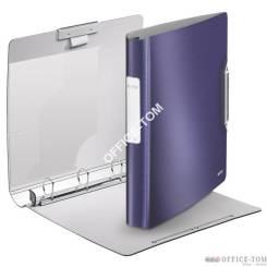 Segregator ofertowy Leitz Active Style SoftClick A4 4ringi \"D\" Tytanowy błękit