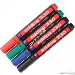 Marker-foliop.330-3niebieski EDDING końcowka ścięta