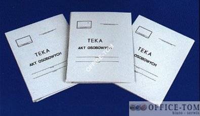 Teczka do akt osobowych A4 Kiel-Tech 350G/M2