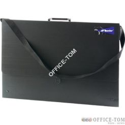 Teczka rysunkowa B2 90421 czarna LENIA