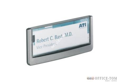Tabliczka  informacyjna CLICK SIGN 149 x 52,5 mm DURABLE