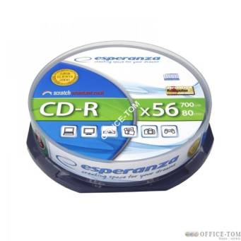 Płyty CD-R ESPERANZA SILVER - CAKE BOX 10