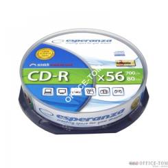 Płyty CD-R ESPERANZA SILVER - CAKE BOX 10