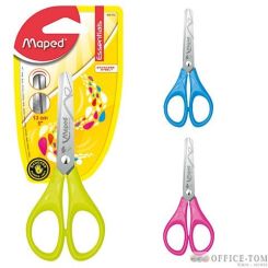 Nożyczki ESSENTIALS SOFT szkolne 13 cm dla leworęcznych blister MAPED 464310