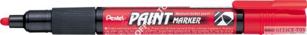 Marker zdobniczy PENTEL PAINT MARKER gruba końcówka Czerwony