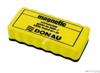 Gąbka DONAU do białych tablic żółta