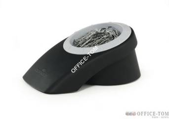 Dyspenser na spinacze PAPER CLIP BOX czarny