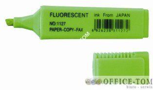 Zakreślacz D.RECT 1127 ZIELONY