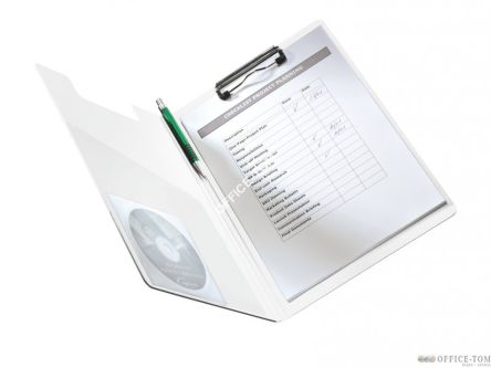 Deska z klipsem i okładką Leitz WOW Metaliczna zielona