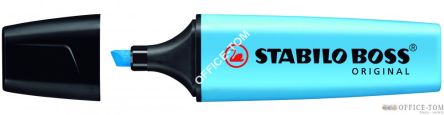 Zakreślacz STABILO BOSS, fluorescencyjny niebieski
