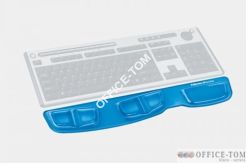 Podkładka przed klawiaturę FELLOWES Health-V CRYSTAL niebieska