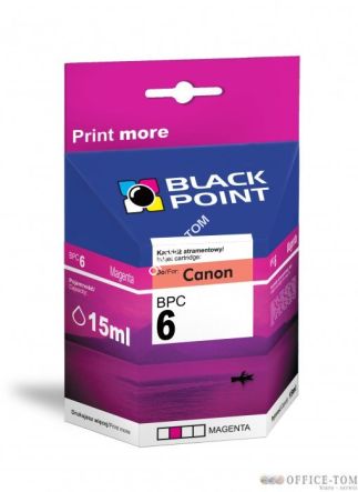 BLACK POINT Wkład do CANON BCI-6M Magenta 15ml