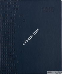 Kalendarz książkowy B6 PLUS ok.23-U4 navy mat UNIQUE Telegraph