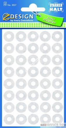 Naklejki AVERY ZWECKFORM Z-Design School Kółka wzmacniające