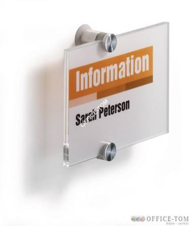 Tabliczka informacyjna CRYSTAL SIGN 148 x 105 mm DURABLE