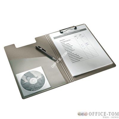 Deska z klipem i okładką LEITZ Bebop, czarny