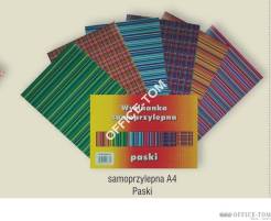 Wycinanka samoprzylepna A4 paski CORMORAN *7634