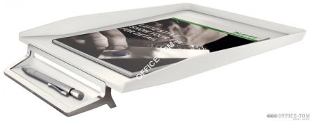 Półka na dokumenty Leitz Style z miejscem na długopis, biały