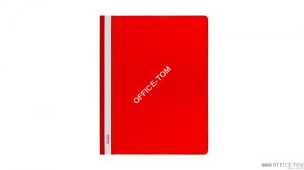 Skoroszyt A4+ PRESTIGE czerwony ST-05 twardy PVC 2x300mic BIURFOL