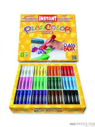 Farby w sztyfcie PlayColor 144szt.CLASS BOX 12kol.10901