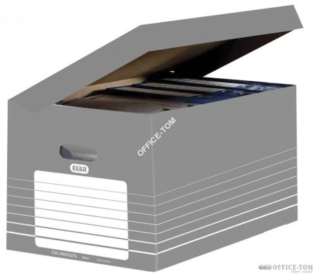 Karton archiwizacyjny zbiorczy ELBA na dokumenty i pudła archiwizacyjne otwierane z góry 400061159 ELBA