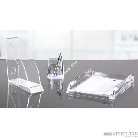 Pojemnik na długopsy REXEL NIMBUS Przezroczysty