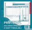 Protokół anulowania sprzedaży z kasy fiskalnej MICHALCZYK I PROKOP 2/3 A4 80 kartek - 2