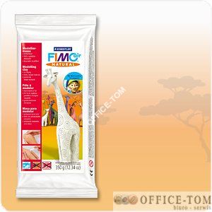 FIMO air natural, lekka masa medelarska 350g, brązowy