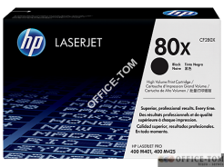 Toner HP 80X (CF280X) czarny 6800str