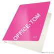 Skoroszyt kartonowy LEITZ różowy WOW - 3