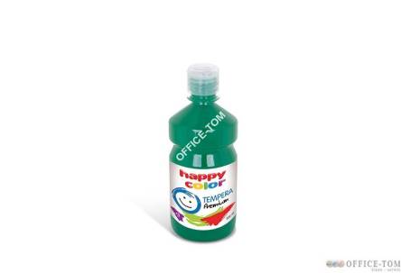 Farba tempera Premium 500ml, ciemnozielony Happy Color