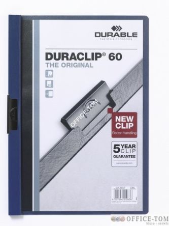 Skoroszyt DURABLE DURACLIP® Original 60 niebieski