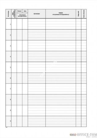 Księga kancelaryjna MICHALCZYK I PROKOP A4 80 kartek