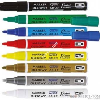 Marker olejowy GR-25 niebieski Grand