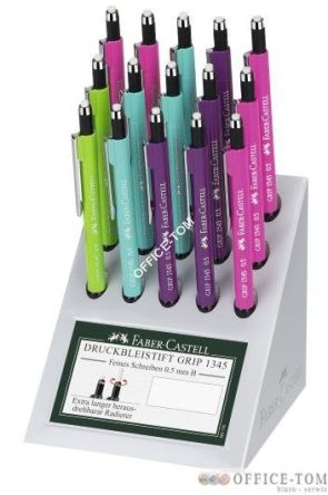 Ołówek Automatyczny 0.5 Grip 1345 Display 15szt. FABER-CASTELL