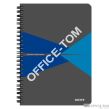 Kołonotatnik Office PP A5, w kratkę, niebieski 44980035 Leitz - 3
