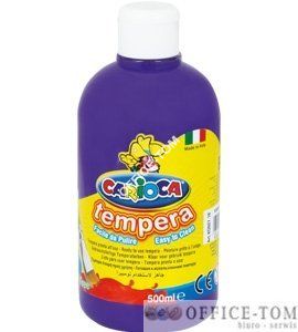 Farba TEMPERA fioletowa CARIOCA 500ml