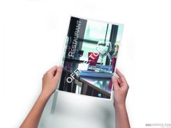 Grzbiety zaciskowe DURABLE A4/30 2900/19 przezroczyste 100szt