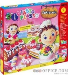 Ciastolina 6kol+2kol CUKIERNIA GLASS DECO 170-2104 IC6BK
