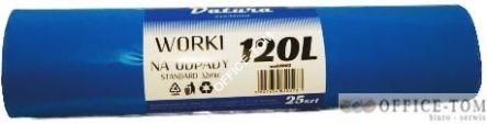 Worek na śmieci DATURA 120L standard (25)