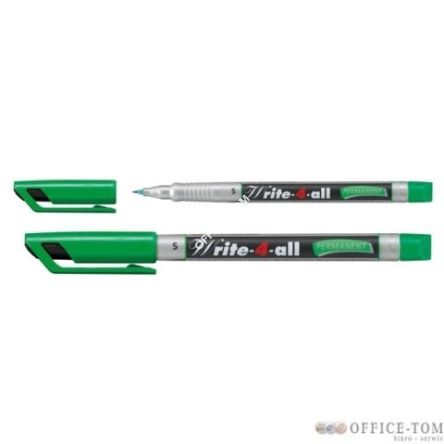 Marker permanentny STABILO Write-4-All, SUPERFINE zielony