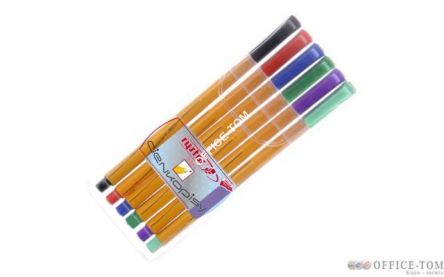 Cienkopis RYSTOR RC-04 etui 6szt.