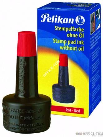 Tusz do stempli 28ml czerwony PELIKAN