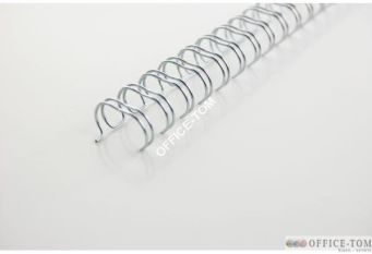 Grzbiety GBC drutowe 34 zwoje - 6mm - 100 szt. Czarne