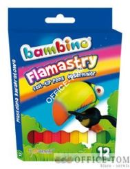 Flamastry BAMBINO 12 kol. St.Majewski