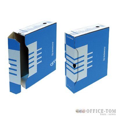 Pudło archiwizacyjne na segr. Donau A4/100 niebieskie