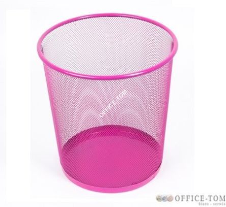 Kosz 12L LEVIATAN siatka różowy 009993